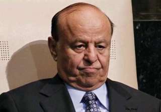 yemeni rebels hold president captive at his house... yemeni rebels hold president captive at his house...