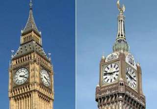 giant mecca clock challenges supremacy of... giant mecca clock challenges supremacy of...
