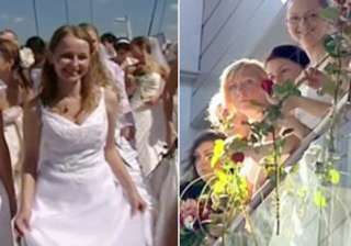over 100 polish brides raise money for sick boy -... over 100 polish brides raise money for sick boy -...