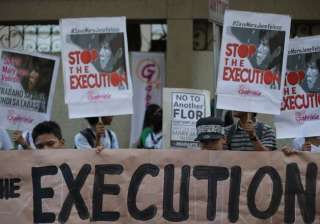 indonesia reprieves drug convict philippine woman... indonesia reprieves drug convict philippine woman...
