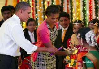 lawmaker asks obama to support diwali postal... lawmaker asks obama to support diwali postal...