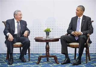 barack obama raul castro meeting overshadows anti... barack obama raul castro meeting overshadows anti...