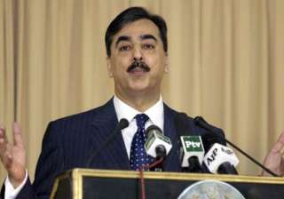 india pak should overcome war phobia says gilani... india pak should overcome war phobia says gilani...