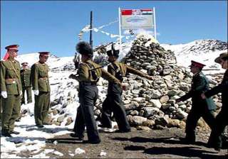 indian chinese armies hold border meeting in... indian chinese armies hold border meeting in...