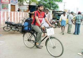 indian cyclist reaches qatar on 200 000 km trip -... indian cyclist reaches qatar on 200 000 km trip -...