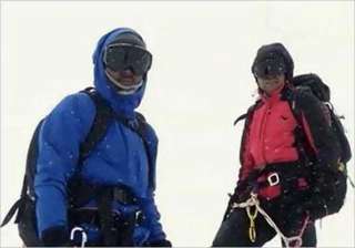 indian teens felicitated in nepal for climbing... indian teens felicitated in nepal for climbing...