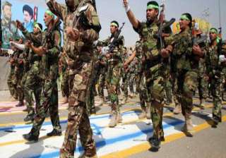 iraq militia parades as insurgents seize crossing... iraq militia parades as insurgents seize crossing...