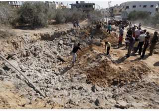 israel strikes rocket launching devices in gaza -... israel strikes rocket launching devices in gaza -...