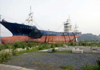japan city votes to destroy tsunami ship landmark... japan city votes to destroy tsunami ship landmark...