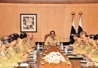 kayani meets top commanders in marathon meeting... kayani meets top commanders in marathon meeting...