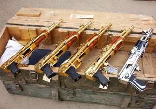 know saddam hussein s passion for golden guns in... know saddam hussein s passion for golden guns in...