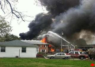 navy jet crashes into us apartments pilots eject... navy jet crashes into us apartments pilots eject...