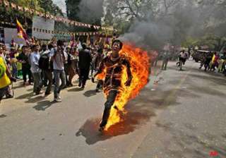 no locals committed self immolations in tibet... no locals committed self immolations in tibet...