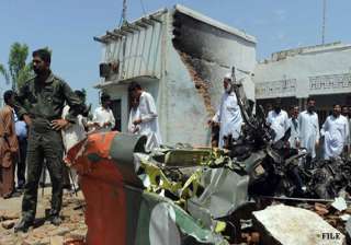paf fighter aircraft crashes 4 killed - India TV paf fighter aircraft crashes 4 killed - India TV