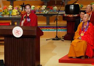 panchen lama makes rare public speech in hong... panchen lama makes rare public speech in hong...