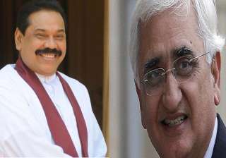 salman khurshid meets rajapaksa visits northern... salman khurshid meets rajapaksa visits northern...