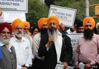 sikhs protest at un on 30th anniversary of... sikhs protest at un on 30th anniversary of...