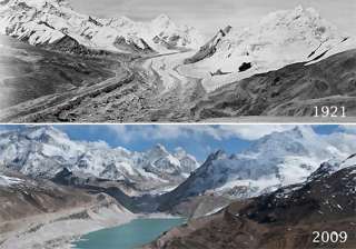 smoke from religious sites melting himalayan... smoke from religious sites melting himalayan...