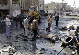 suicide car bomb outside baghdad hospital kills... suicide car bomb outside baghdad hospital kills...