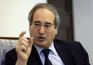 syria to respond to any aggression minister -... syria to respond to any aggression minister -...