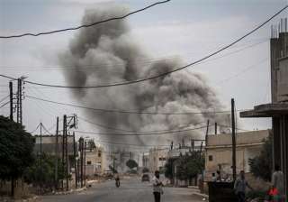 syrian fighter jets bomb rebel held areas in... syrian fighter jets bomb rebel held areas in...