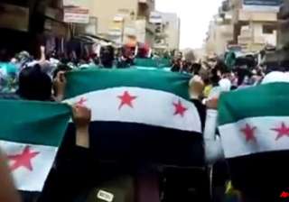 syrian city shelled un truce observers to arrive... syrian city shelled un truce observers to arrive...