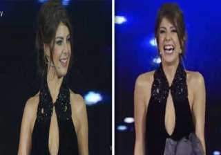tv presenter in turkey fired for showing cleavage... tv presenter in turkey fired for showing cleavage...