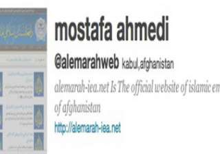 taliban takes to twitter - India TV taliban takes to twitter - India TV