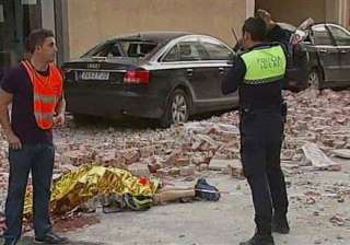 ten killed in spain quake buildings toppled -... ten killed in spain quake buildings toppled -...