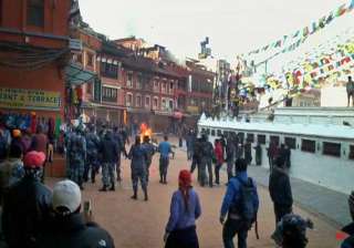 tight security in nepal for possible tibetan... tight security in nepal for possible tibetan...