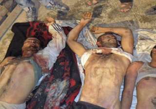 troops pound homs 34 killed in syria - India TV troops pound homs 34 killed in syria - India TV