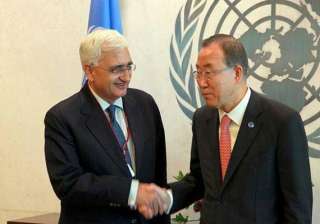 u.n. chief welcomes india pak talks - India TV u.n. chief welcomes india pak talks - India TV
