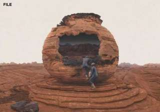 us marine claims he was posted on mars for 17... us marine claims he was posted on mars for 17...