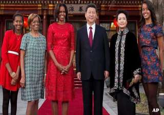us first lady meets chinese president xi and wife... us first lady meets chinese president xi and wife...