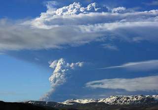 volcano erupts in iceland sends ash 20 km into... volcano erupts in iceland sends ash 20 km into...