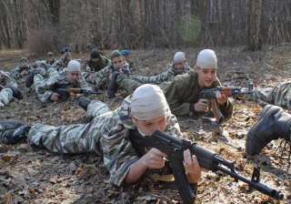 watch how russian army trains teenage kids to... watch how russian army trains teenage kids to...