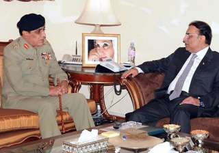 zardari meets kayani amid political crisis -... zardari meets kayani amid political crisis -...