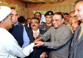zardari hints at opening of indo pak border trade... zardari hints at opening of indo pak border trade...