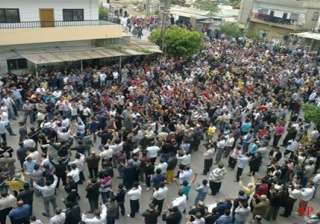 55 dead on syria rage day - India TV 55 dead on syria rage day - India TV