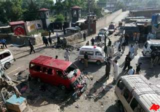 80 killed in taliban twin attacks in pak - India... 80 killed in taliban twin attacks in pak - India...