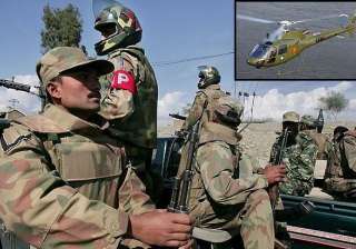200 pak army men 4 pak choppers provided support... 200 pak army men 4 pak choppers provided support...