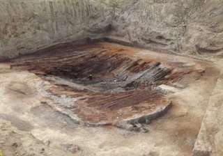 4 000 year old burial site with chariots found in... 4 000 year old burial site with chariots found in...