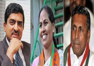 21 file papers in karnataka for april 17 ls polls... 21 file papers in karnataka for april 17 ls polls...