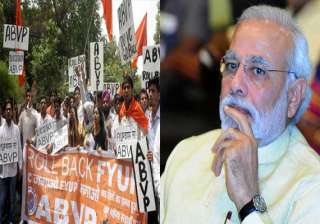 abvp delegation meets pm discusses ugc du... abvp delegation meets pm discusses ugc du...