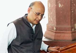 abhishek singhvi resigns over cd controversy -... abhishek singhvi resigns over cd controversy -...