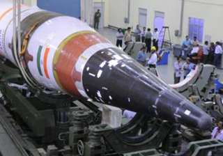 agni v launch put off till thursday due to bad... agni v launch put off till thursday due to bad...