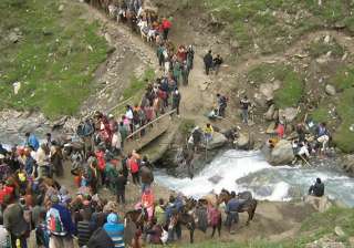 amarnath yatra resumed 255 pilgrims leave from... amarnath yatra resumed 255 pilgrims leave from...