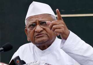 anna hazare trashes charge of his movement being... anna hazare trashes charge of his movement being...