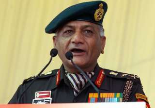 army chief says no clue to early resolution of... army chief says no clue to early resolution of...