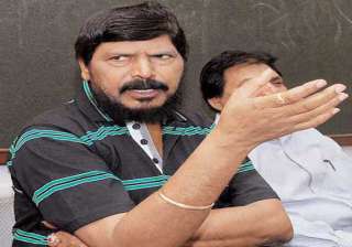 athawale led rpi may replace its satara lok sabha... athawale led rpi may replace its satara lok sabha...